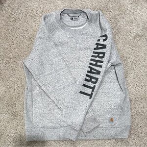 Carhartt Heather Gray Crewneck Sweater